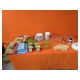 Plates, Cups, Placemats, Napkins & Misc.