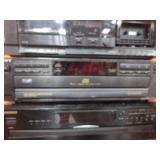 Speakers, 6 Disc CD Changer, 5 Disc CD Changer, Cassette Player, VCR