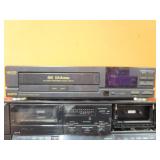 Speakers, 6 Disc CD Changer, 5 Disc CD Changer, Cassette Player, VCR