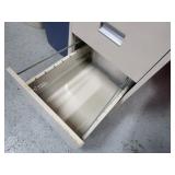 File Cabinet & Trash Cans