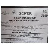 45 amp Power Converter for Camper/RV