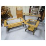 Coffee Table 30"x48"x18" End Table 26"x26"x24" Couch Back Table 48"x18"x30"