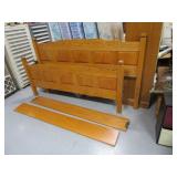 King Size Solid Wood Headboard, Footboard, Side Rails