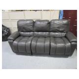 Lay-Z-Boy Power Reclining Leather Couch
