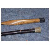 2 Wood Walking Canes