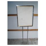 Metal Frame Retail Sign