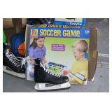 Assorted Toys, Sleds, and Games