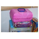 Assorted Toys, Sleds, and Games