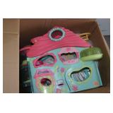 Assorted Toys, Sleds, and Games