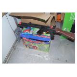 Assorted Toys, Sleds, and Games