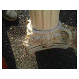 Ceramic Plant Stand Greek Pillar