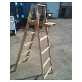 Werner 6 ft. Wood Ladder.