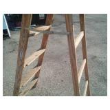 Werner 6 ft. Wood Ladder.
