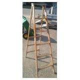 Werner 6 ft. Wood Ladder.