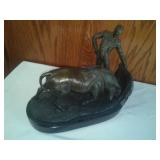 Bullfighter & Bull. very high end piece. Matador.