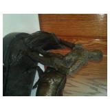 Bullfighter & Bull. very high end piece. Matador.