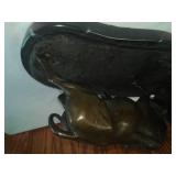 Bullfighter & Bull. very high end piece. Matador.
