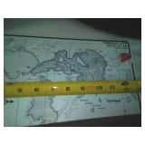 Fishing Rod Holder, cleaning boards and map.