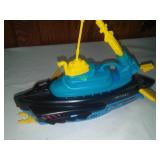 GI Joe Submarine & Helicopter, with weapons and bombs.