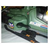GI Joe Submarine & Helicopter, with weapons and bombs.