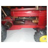 Wood Farmall Scale Tractor. Amazing