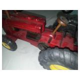 Wood Farmall Scale Tractor. Amazing