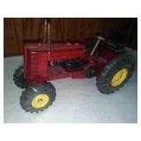 Wood Farmall Scale Tractor. Amazing