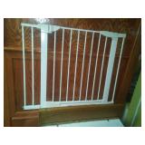 Security Gate & Oak shelf.