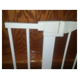 Security Gate & Oak shelf.