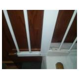 Security Gate & Oak shelf.