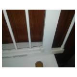 Security Gate & Oak shelf.