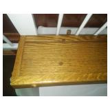 Security Gate & Oak shelf.