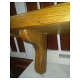 Security Gate & Oak shelf.