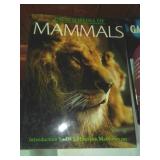 Books on Mammals Birds, Fish & Gardening.