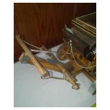 Stagecoach Lamp  Wood, Hand Crafted, Great Detail.