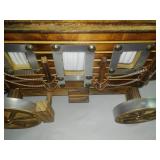 Stagecoach Lamp  Wood, Hand Crafted, Great Detail.