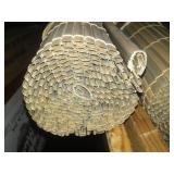 Roll - up bamboo style blinds -great color.