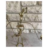 2 Brass African Balancing Pieces