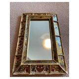 Vintage Ornate Floral Wall Mirror