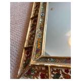 Vintage Ornate Floral Wall Mirror