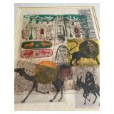 Lions Gate Jerusalem Ayasin Framed Art