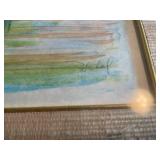 Edna Hibel Signed Framed Art