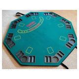 Portable Folding Poker Table in Carrying Case