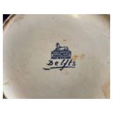 Delfts Ceramic Lidded Vase