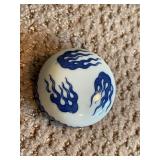 Vintage Dragon Themed Lidded Urn