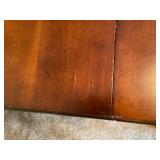 Drop Leaf Tea Cart With Removable Tray and Drawer