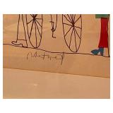 Whimsical Framed Art Piece