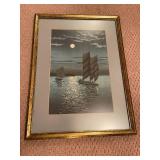 Midnight Moon Framed Art