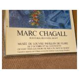 Marc Chagall Pientes Recenttes 1967 -1977 Framed Poster