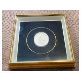 Hand Sculptured Framed Camel Model